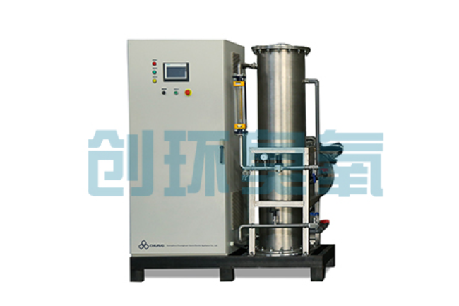 桥西高色度印染废水生化后仍不达标？臭氧发生器深度脱色工艺如何兜底？